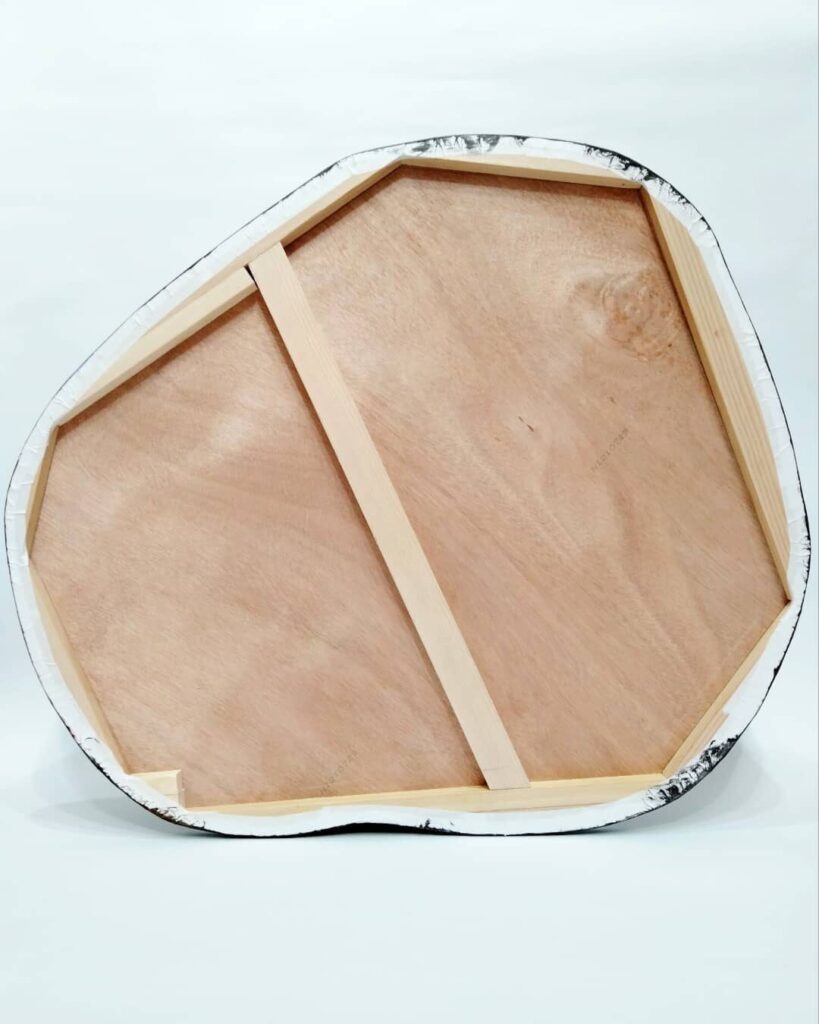 【 見下ろしなごちゃん 】
November 2021
Wood, drawing paper, acrylic paint
630 × 570mm

Rin Northwind