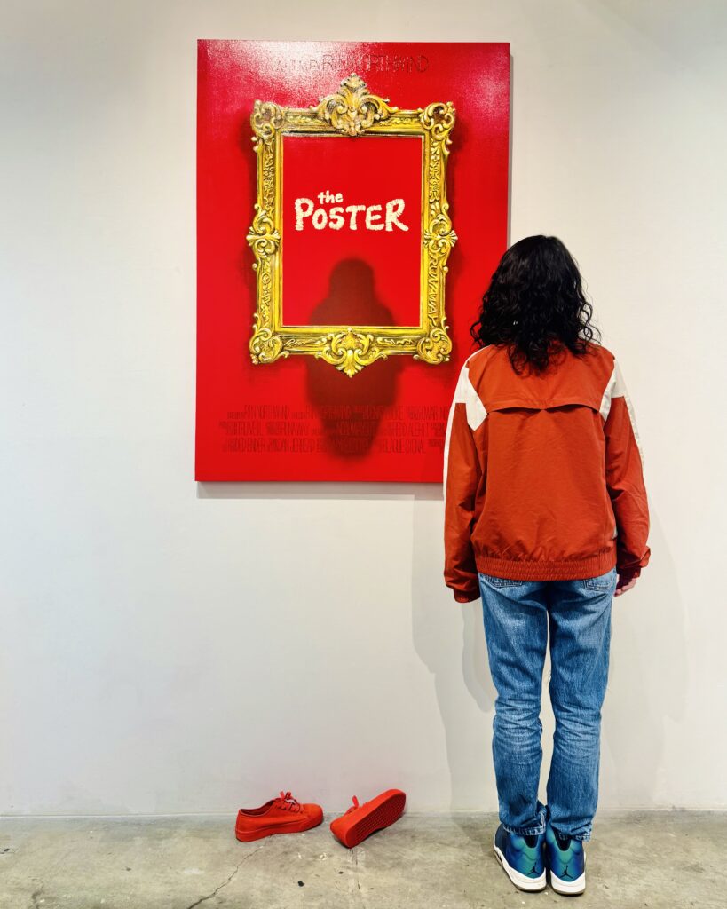 【the POSTER (teaser)】 August 2025 Oil paint on canvas 1272×900mm 
With artist
Rin Northwind