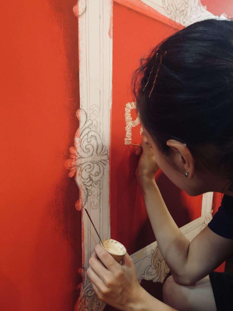 【the POSTER (teaser)】 August 2025 Oil paint on canvas 1272×900mm 
Work in progres
Rin Northwind
リン ノースウィンド