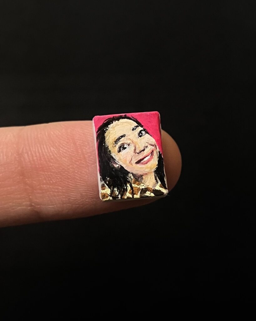 【minimum self】
2023
Acrylic on paper
10mm×8mm
Rin Northwind
リン ノースウィンド