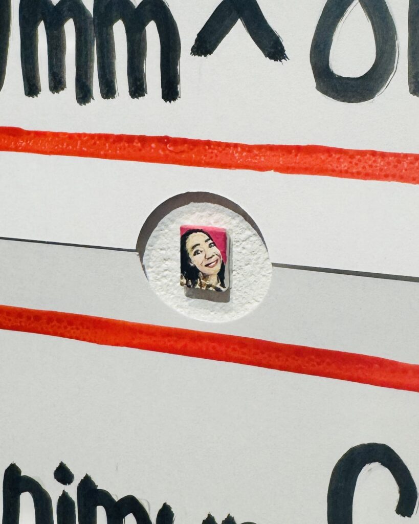 【minimum self】
2023
Acrylic on paper
10mm×8mm
Installation view
Rin Northwind
リン ノースウィンド