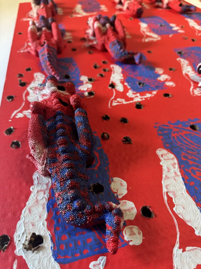 【猛毒SESSION #001】
2024
Resin, cardboard, acrylic paint, water-based paint, magnets, wooden frame, varnish

H:900 
W:600 
D:98

Price(TWD): 80,000
Detail2
Rin Northwind