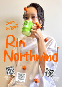 Rin Northwind Cafe POLEPOLE exhibition April 2026